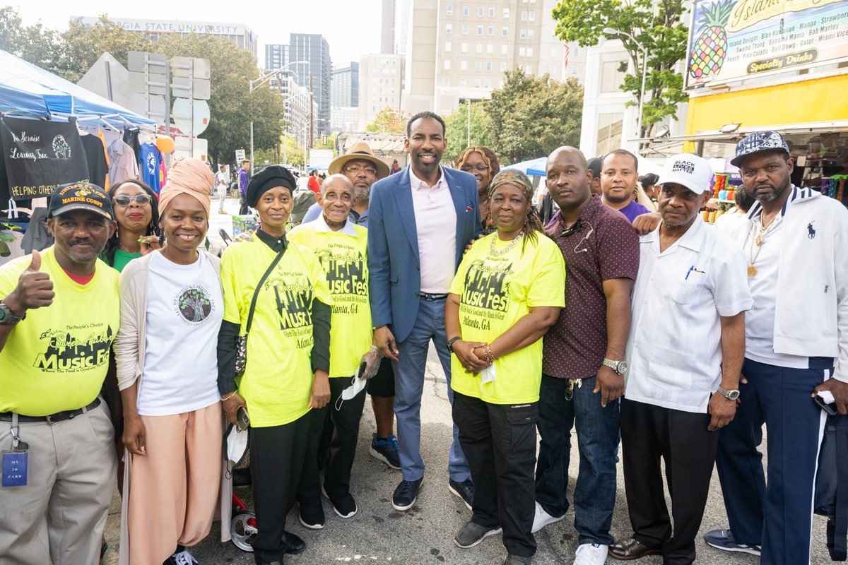 CityofAtlanta's tweet image. It was a perfect day for the #SweetAuburnMusicFest. This iconic community event brought together our city for food, fellowship and culture.
