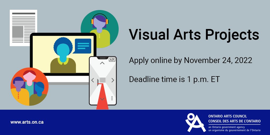 The Visual Arts Projects program is now open in Nova, our online granting system. Log into Nova to begin your application! ow.ly/AGM250KSs3Q