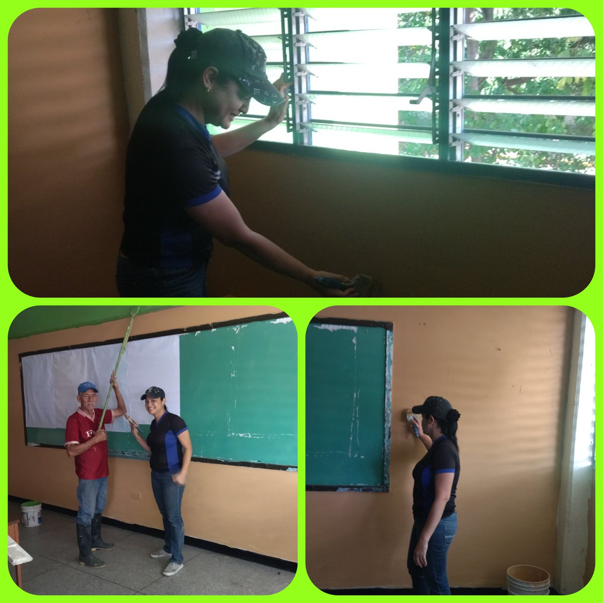 Con trabajo duro y mucho amor, seguimos en el  embellecimiento de nuestro espacio Cbit "Juan Lovera" parroquia Pedro José Ovalles. Aportando un granito de arena, junto somos más ☺️.
<a href="/pedrogordon2121/">Pedro Gordon</a> <a href="/FundabitAragua/">FUNDABIT ARAGUA</a> <a href="/Antonietaprens1/">Antonieta Prensa Fundabit Aragua</a>