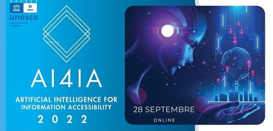 TawfikJelassi's tweet photo. I warmly invite you to join the 3rd Annual #AI4IA Conference convened by #UNESCO #IFAP to discuss with +40 presenters how Information Accessibility intersects with #AI among multi-stakeholder participants. 

🔹28 Sept 
🔹13:00 (GMT)  

https://t.co/feVnG4JHxN https://t.co/JzMjRkL7fD