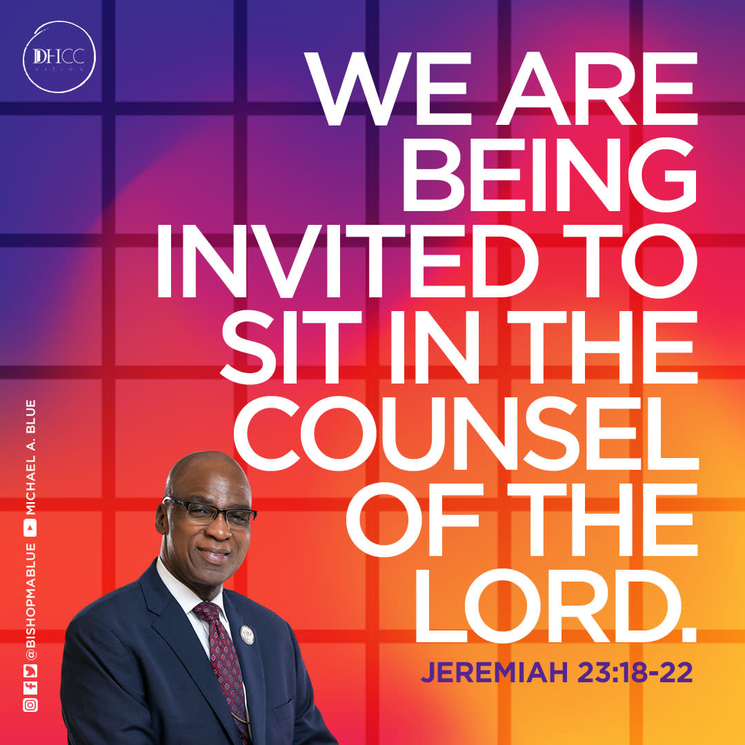 "But if they had stood in my counsel, and had caused my people to hear my words, then they should have turned them from their evil way, and from the evil of their doings." Jeremiah 23:22 (KJV)