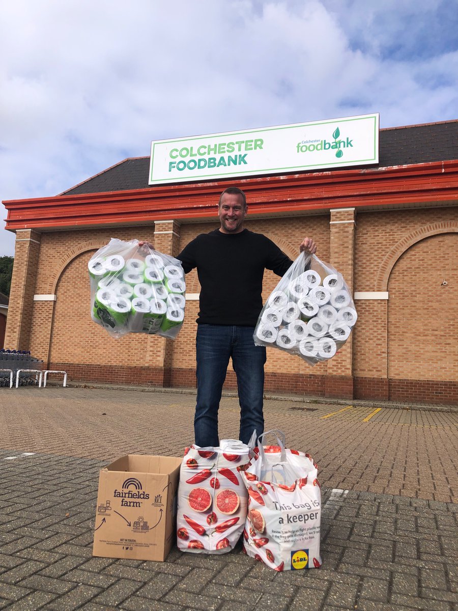 companyofrunner's tweet photo. Group run donations dropped at @colchfbank today. Many thanks again for your support and generosity https://t.co/0SCwcObfhA #runtohelp #CofR #colchesterfoodbank https://t.co/gERMgPtL03