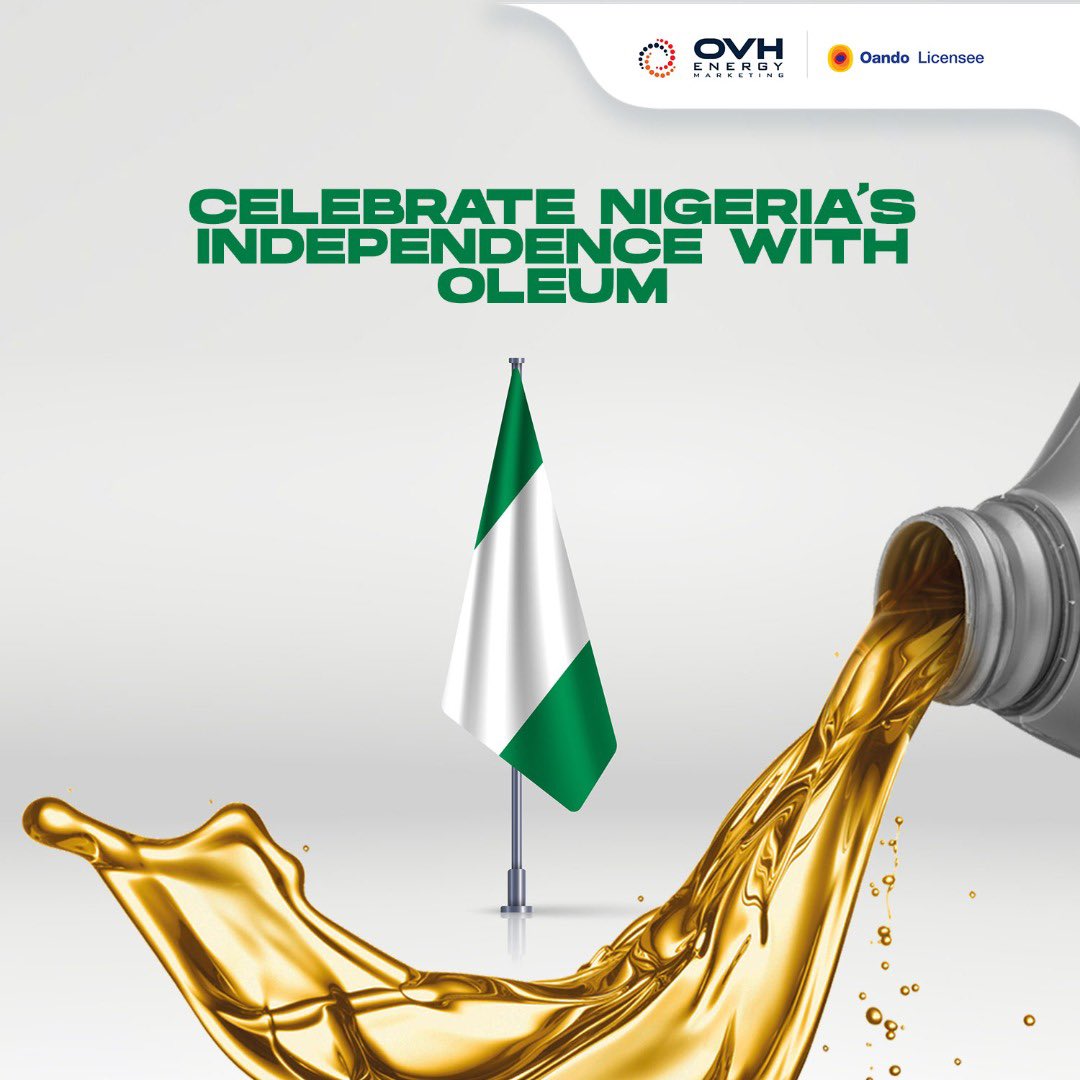 Celebrating 62 years of amazing unity with Nigerians, Oleum will be giving out freebies.

Stay tuned

#ilovemyoleum #ilovenigeria