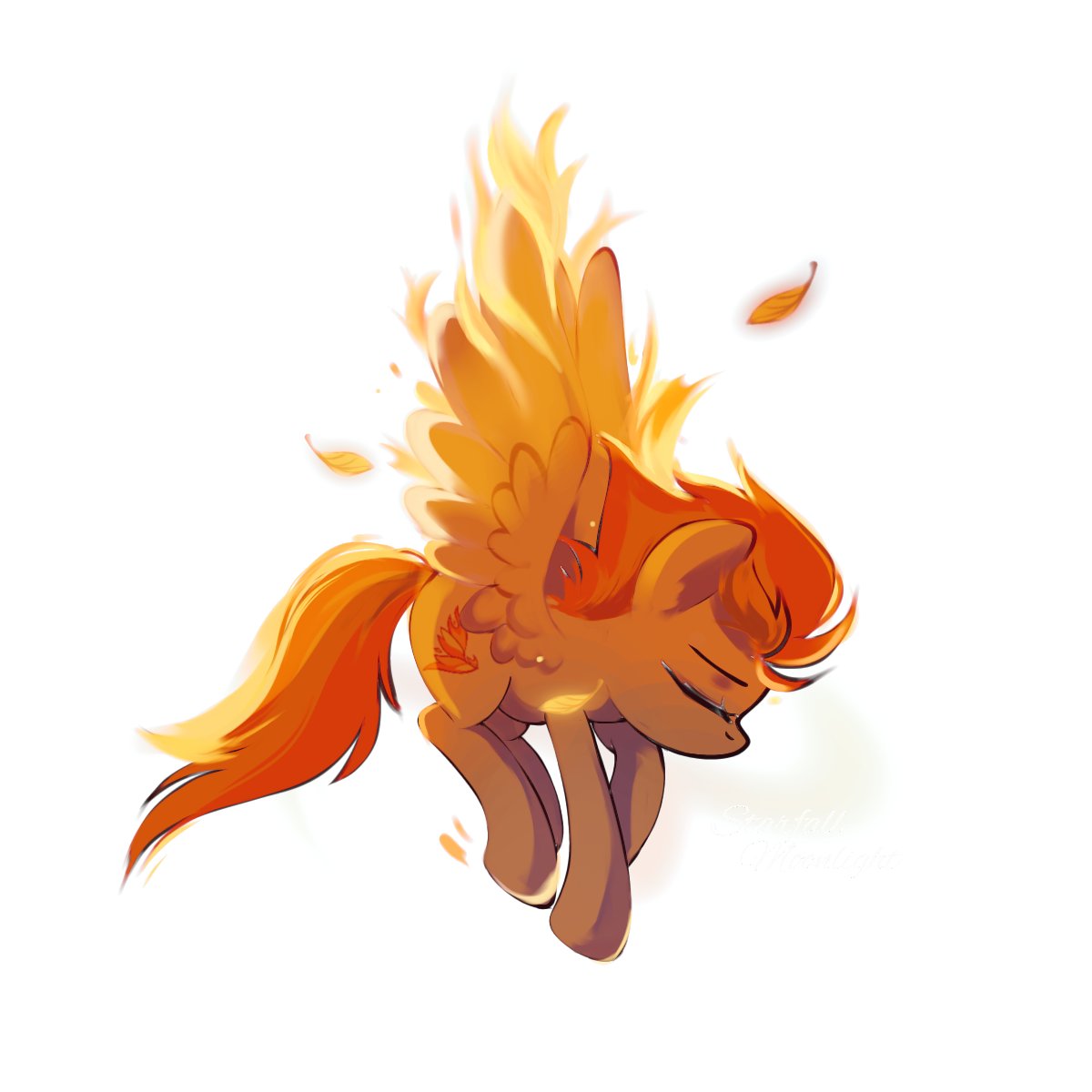 StarfallMoonli1's tweet photo. 🔥A flaming phoenix✨
#mlpfanart #mlp https://t.co/4RZ4yPeuYI