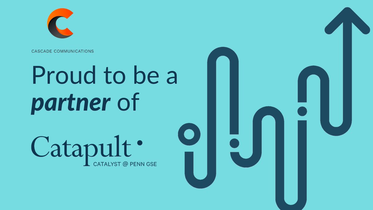 Ready to take your business to the next level? We are too which is why we partnered with Catalyst @ Penn GSE with their Catapult Communications Hub to share our Breaking the Grade episodes with you in one easy place! Check out our latest blog. #edtech
joshchernikoff.com/post/we-re-par…