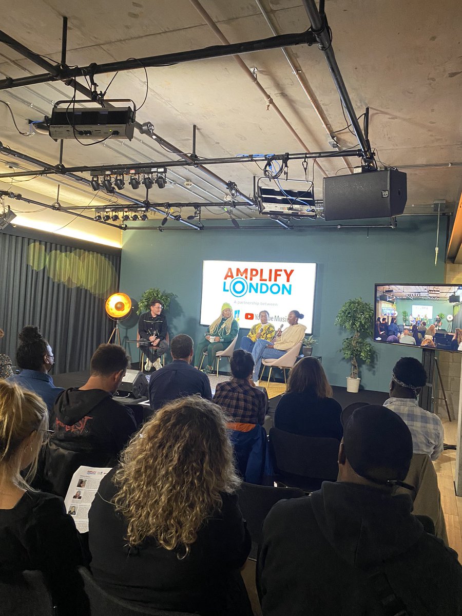 EQTYinMusic's tweet photo. Thanks for hosting the #AmplifyLDN conference on diversity, funding & music industry careers @londonmusicfund @youtubemusic with panels inc. @shesaid_so @punchrecords @UK_Music @Joanna_Abeyie, @Amahlamusic @CorbynAsbury https://t.co/gHLMQxIqph