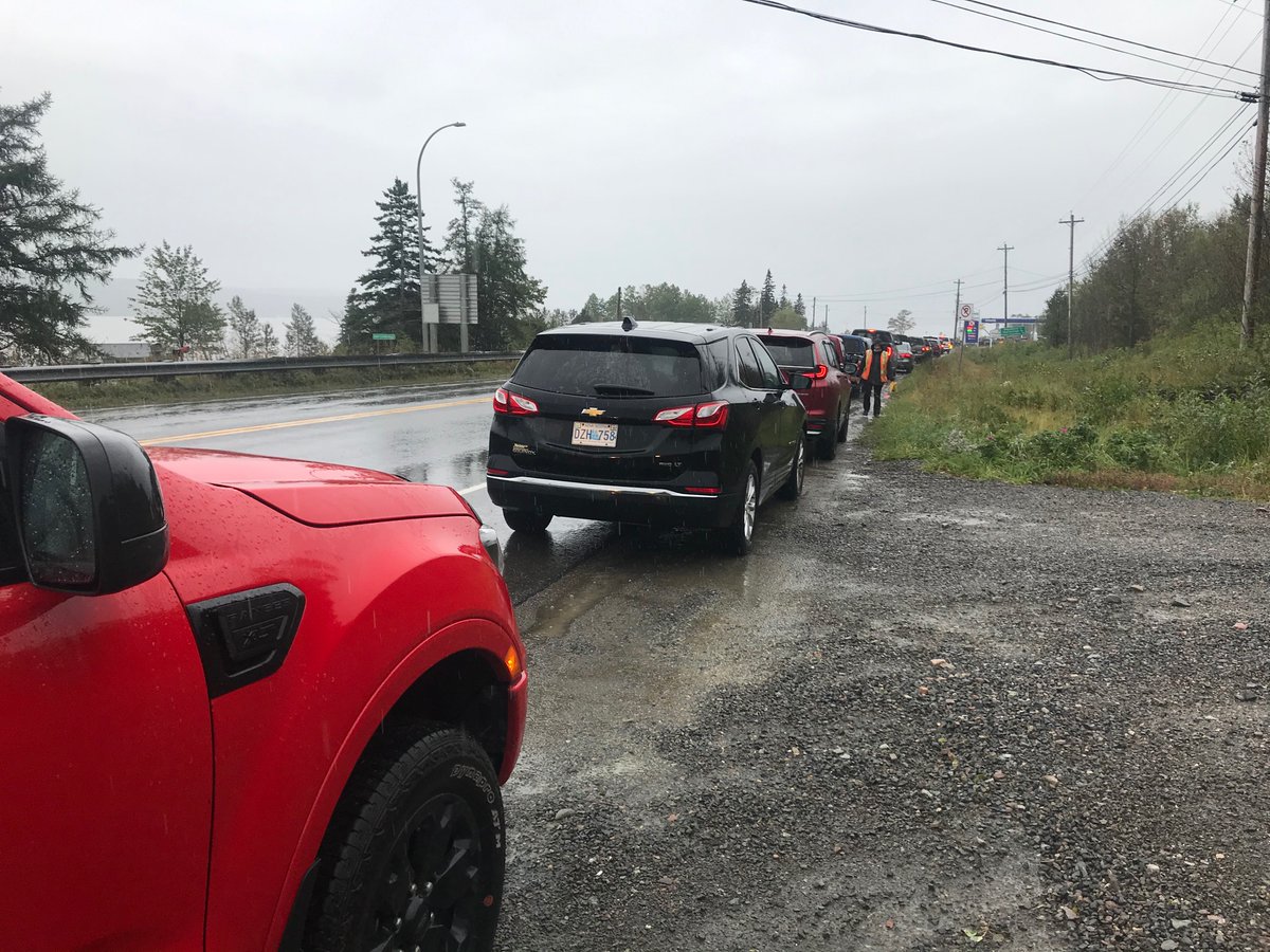 There IS gas at the Irving near Baddeck but it’s cash only and expect to wait a while. People I’ve been talking to are here from North Sydney and Sydney Mines. <a href="/CTVNews/">CTV News</a> <a href="/CTVAtlantic/">CTV News Atlantic</a>