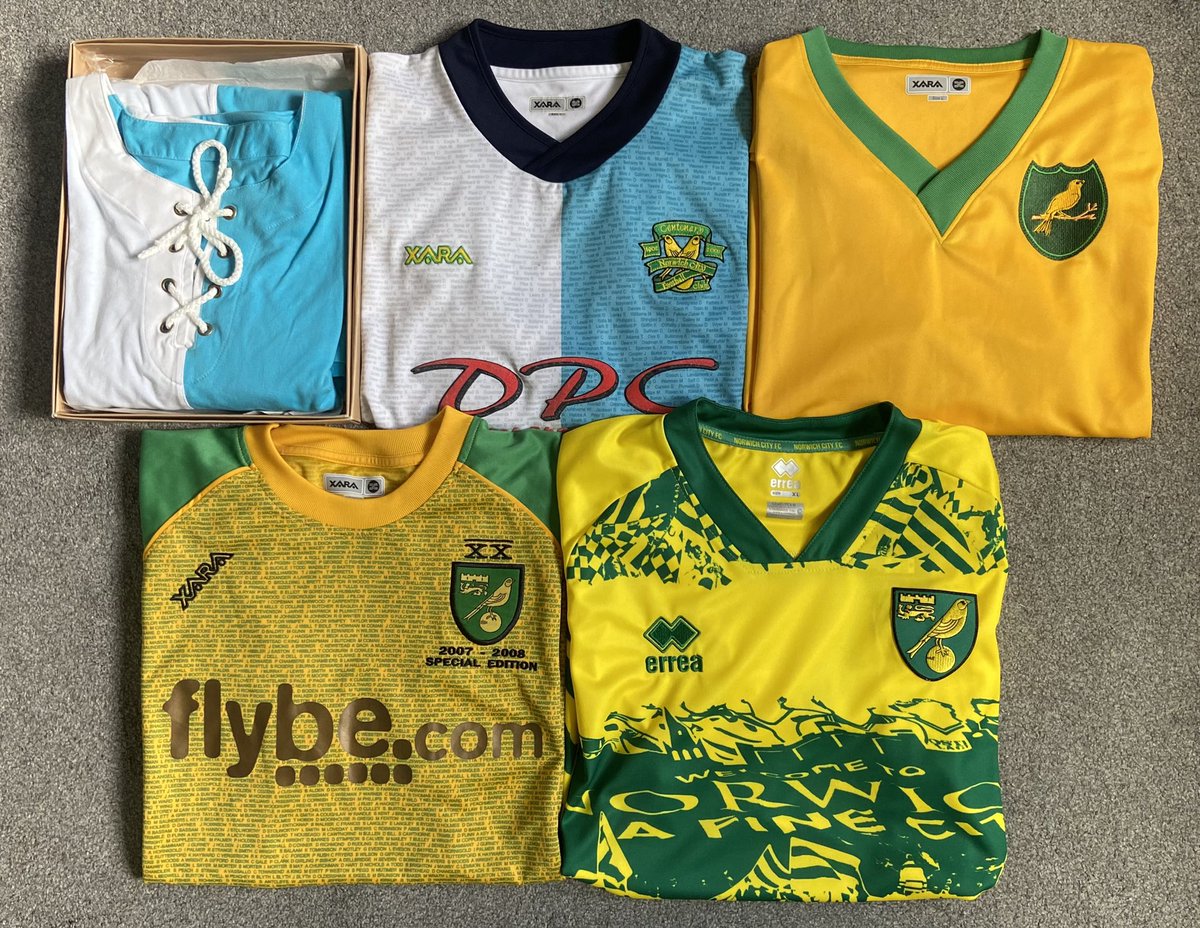 …have now got hold of all five of the ‘normal’ specials (not going to worry about those that had special match details printed on them), my work here is done and my time refreshing eBay will drop considerably! #ncfc #gotgotneed