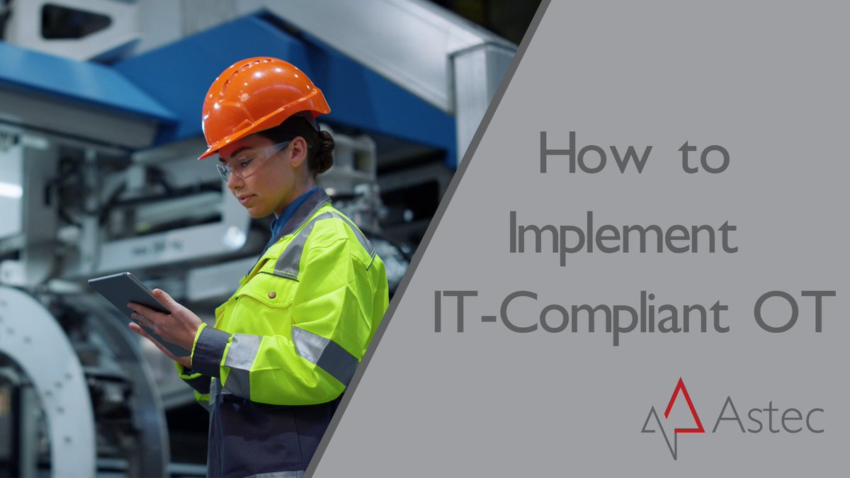 astec_solutions's tweet image. In this article in the Fit for the Future series, we&apos;re looking at the importance of implementing IT standards and best practice within the world of operational technology: bit.ly/3BBTt6D #ITOT #ITCompliantOT #DigitalTransformation #Manufacturing