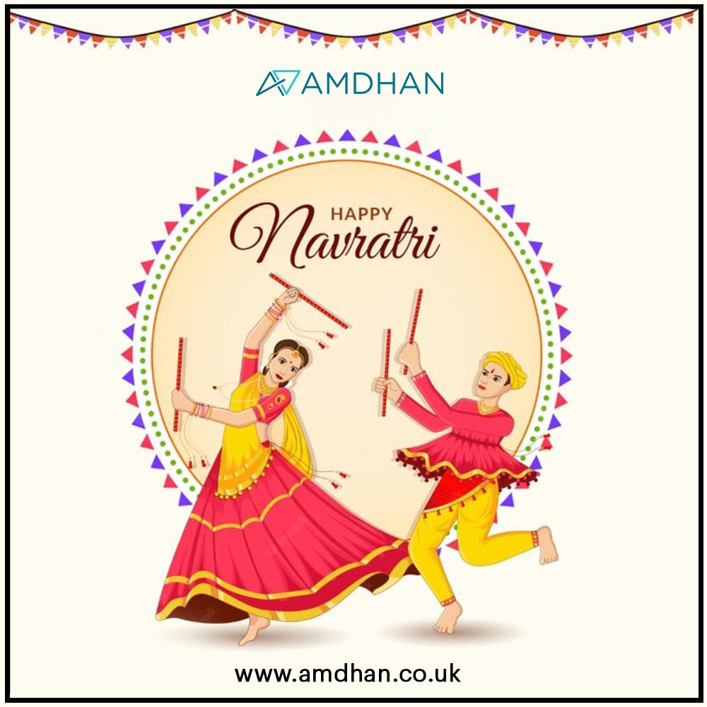AmdhanLTDUK's tweet photo. May this Navratri be full of happiness and good health for you.
AmDhan wishes you and your family a Happy Navratri.
#HappyNavratri #navratrifestival #indianfestival #navratri2022 #navratri #festivalsofindia #India #TeamAmdhan #gujarat #maharashtra #pune #amdhan #sap #sapindia https://t.co/RN5UhdiDXX