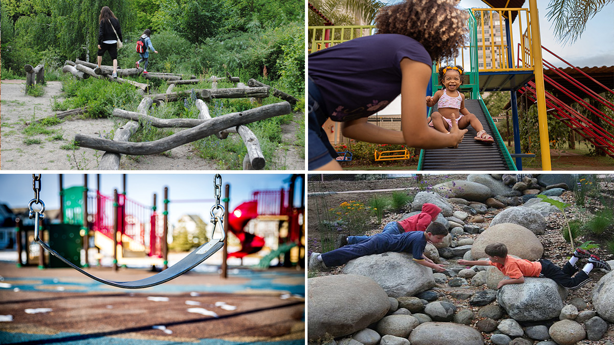 Which environment supports diverse outdoor play? @JanetLoebachPhd, a @CornellCCSS faculty fellow, will use an Affinito-Stewart Grant from @Cornell_PCCW to examine differences in support for outdoor play diversity and quality in natural versus conventional play spaces. 

#design