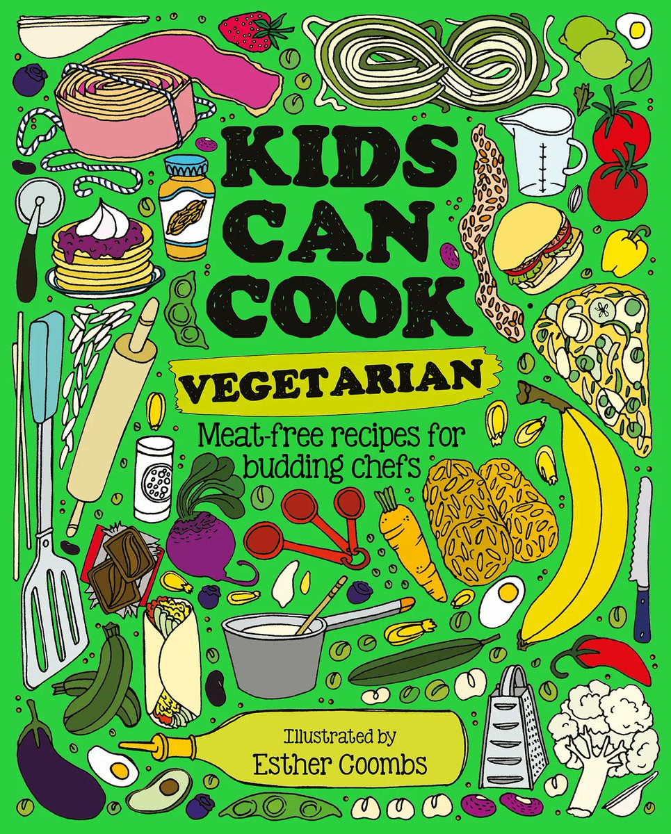 GMCbooks's tweet photo. Today is #NationalPancakeDay in the US, to celebrate, why not try one of our delicious pancake recipes from #KidsCanCookVegetarian? #BlueberryPancakes & #BananaPancakes. @esthercoombs #EstherCoombs #ButtonBooks #CookBook #KidsCanCook #KidsCanBake #Pancakes https://t.co/k8XkM2rHkz