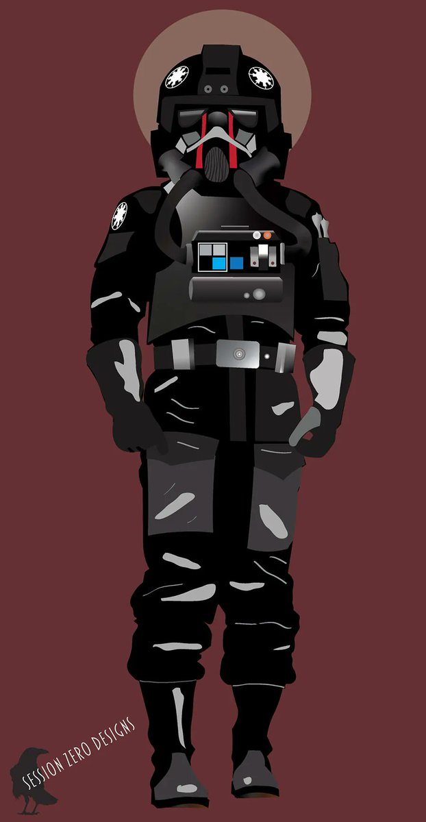 session_designs's tweet photo. Some practice with characters in #adobeillustrator. 
 #sessionzerodesigns #starwars #imperials https://t.co/SSM8SLtgY5