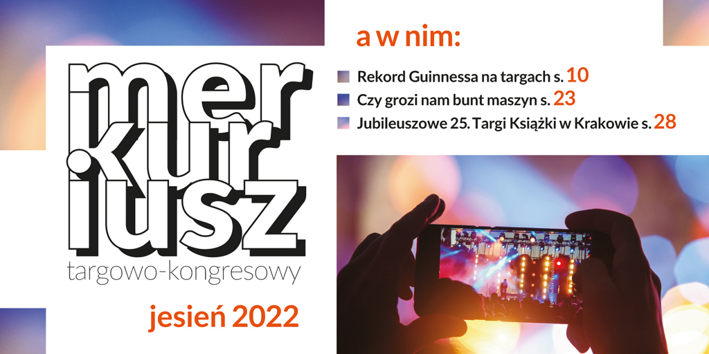 Rekord Guinnessa na targach? Czy grozi nam bunt maszyn? Co czeka nas podczas tegorocznej 25. edycji #TargiKsiążkiwKrakowie? 🤗 Najnowsze wydanie Merkuriusza targowo-kongresowego już dostępne!
👉 bit.ly/3xTNlW3 #targiwkrakowie #expokraków