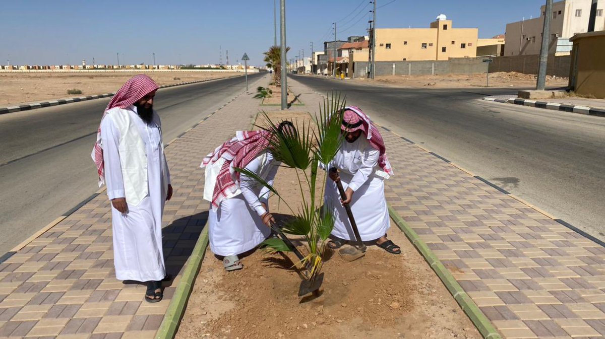 namaorgsa's tweet photo. فعاليـة #رفحاء الخضراء بالتعاون مع بلدية رفحاء وب��نظيم فريق رفحاء المستقبل التطوعي https://t.co/0y9KecIxfu