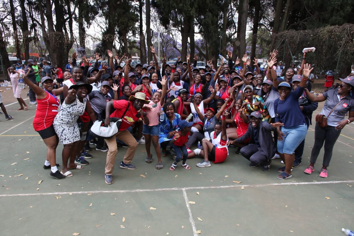 CBZHoldings's tweet photo. We won! Overall winners at the Interbank Games held over the weekend at Prince Edward. Congratulations to all our teams for the achievement and thank you to all who came and supported us. #PartnersInSport #InterBankGames2022! https://t.co/EFxefSwsai