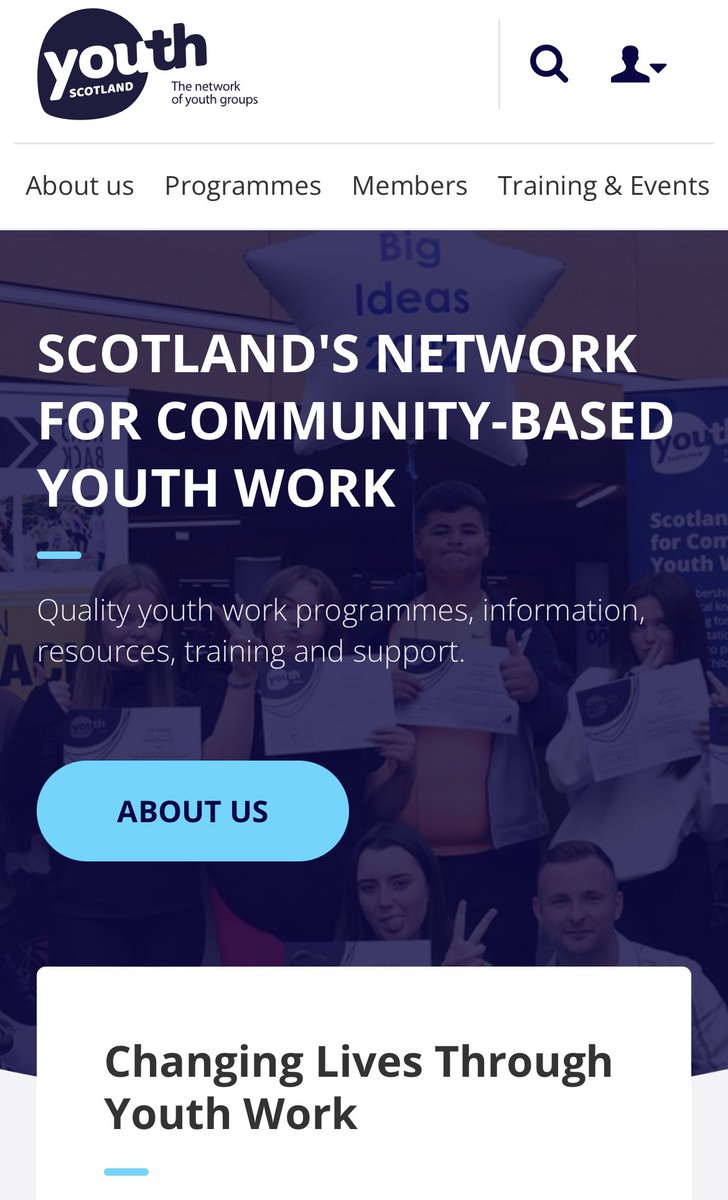 TurfYService's tweet photo. Proud moment for us at Turf when our group of Young Leaders make the cover photo on @YouthScotlands website!!! #youthworkchangeslives #BecauseofCLD #youthworkworks https://t.co/GnnGvW7hgA