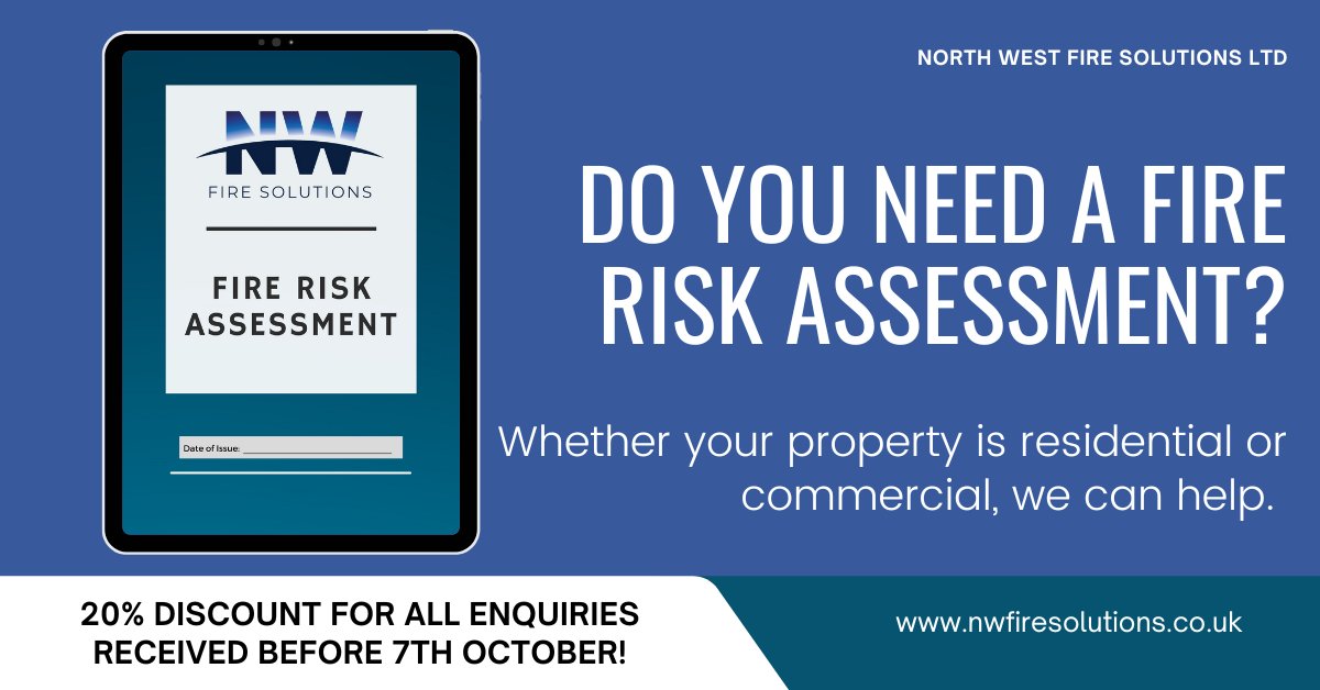 How are you managing your fire safety compliance? 

Looking for a high quality and reliable provider of fire safety surveys &amp; assessments?

Get in touch today.
#propertymanagement #hmo #flats #apartments #FireSafety 

my.forms.app/nwfire/lead-ge…