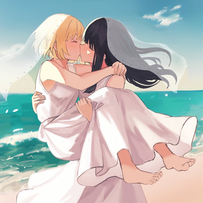 「beach blonde hair」 illustration images(Latest)｜5pages