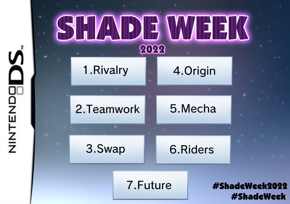 KitareArtist's tweet photo. A new #ShadeWeek has started!!
Let's celebrate the character of Shade the Echidna and hope that one day she comes back to the series! :D
Here are some prompts for this year! ๐
#SonicTheHedgehog #ShadeTheEchidna #ShadeWeek2022 https://t.co/pBLOoUIwEm
