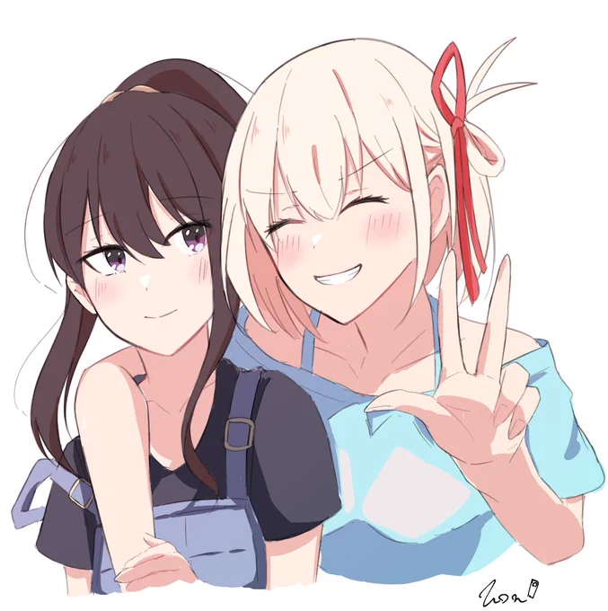 最高の作品をありがとうございました……#リコリコ 