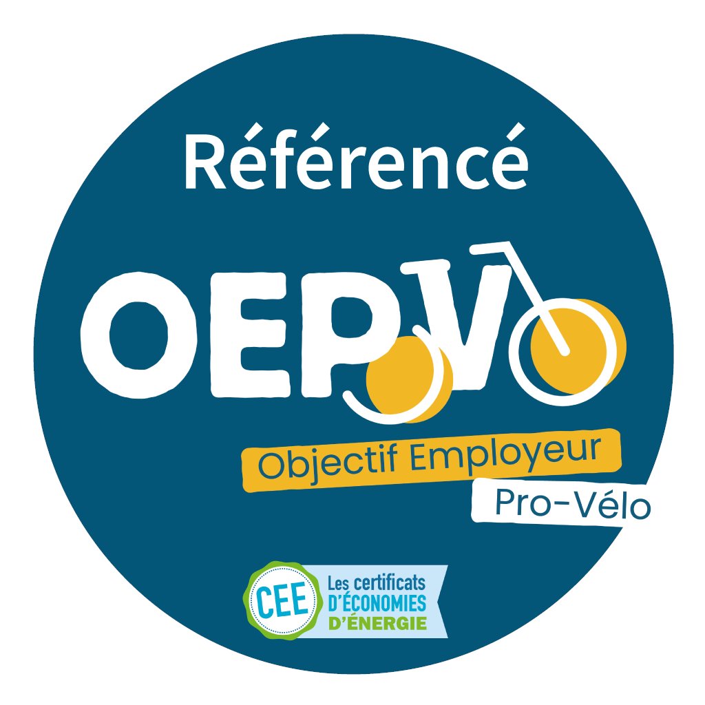 cyclomane_tlse's tweet photo. Cyclomane est référencé pour accompagner votre entreprise vers le label @OEPVelo !
Porté par la @FUB_fr, il vise à développer une culture vélo au sein de vos établissements, par la prise en charge financière d’équipements et de services Pro Vélo !
https://t.co/QLLhyCDste
#OEPV https://t.co/thredDlxKt