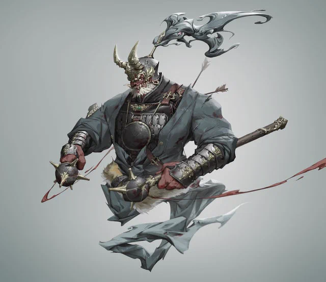 The Ghost Face Warrior by M K 