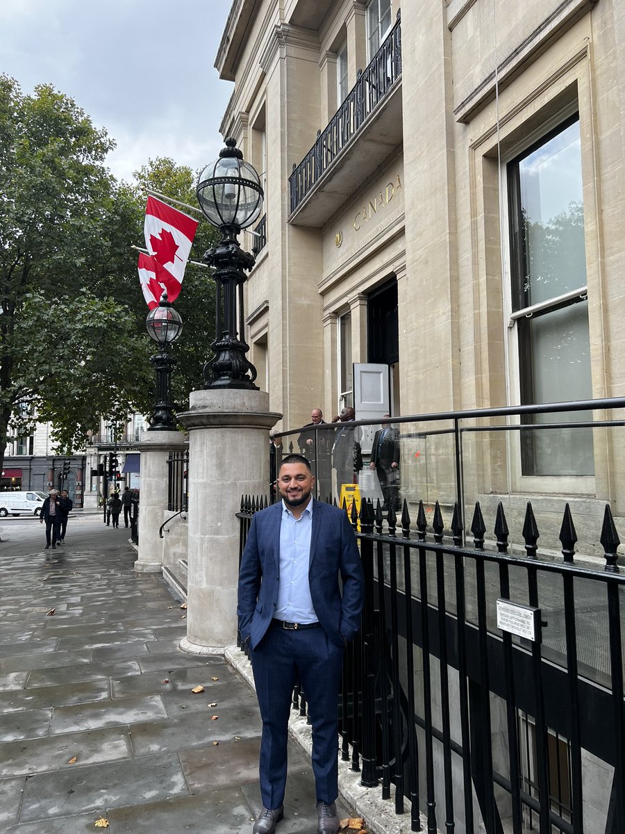 Great meetings today at Canada House in London discussing life sciences and clinical research. 🇬🇧🇨🇦🌱