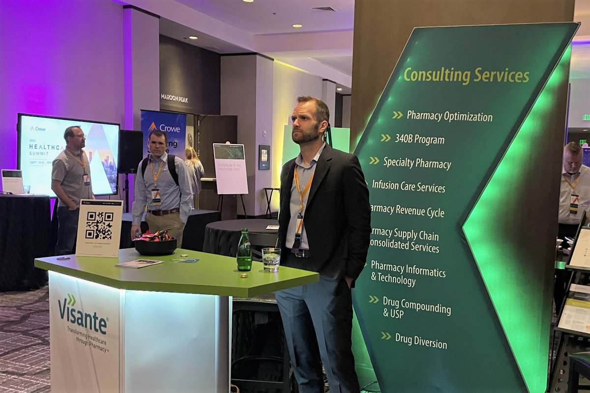 VisanteInc's tweet image. Visante would like to extend a tremendous thank you to our partners at @CroweUSA for allowing us to serve as a Platinum Sponsor and attendee at the 2022 Crowe Healthcare Summit in Denver last week. We hope to be back soon!

#HCSummit