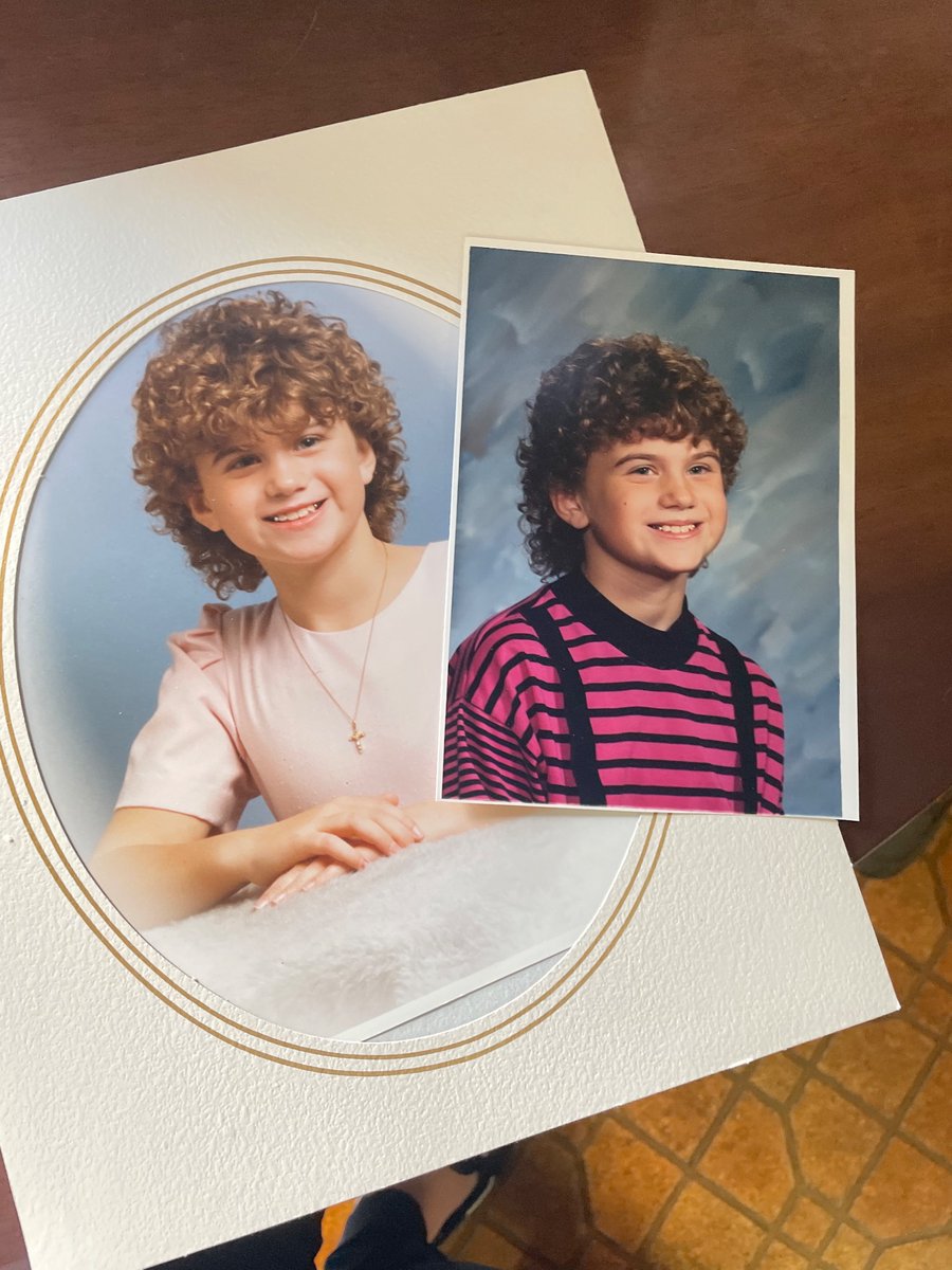 “Growing up, I had more perms than friends” 
Easily the truest opening line to at least one chapter of my memoir. 
😂