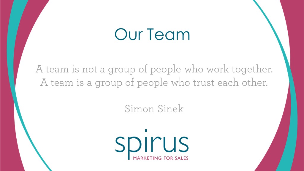 Spirusmarketing's tweet photo. Agile marketing means meeting new experts to collaborate with and thereby bringing our clients the very best of what the marketing world has to offer, *should* they need it. That's right, we are not bound by in-house expertise only. #marketingagency #clientfocus #ourteam https://t.co/xzAKCNM7j1