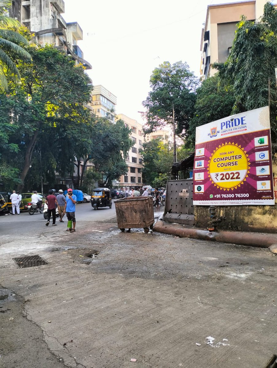mybmcWardKE's tweet photo. @jashingwekar Madam, Your Complaint has been attended. Checkout the Photographs attached herewith. https://t.co/Nyqmu4ajnv