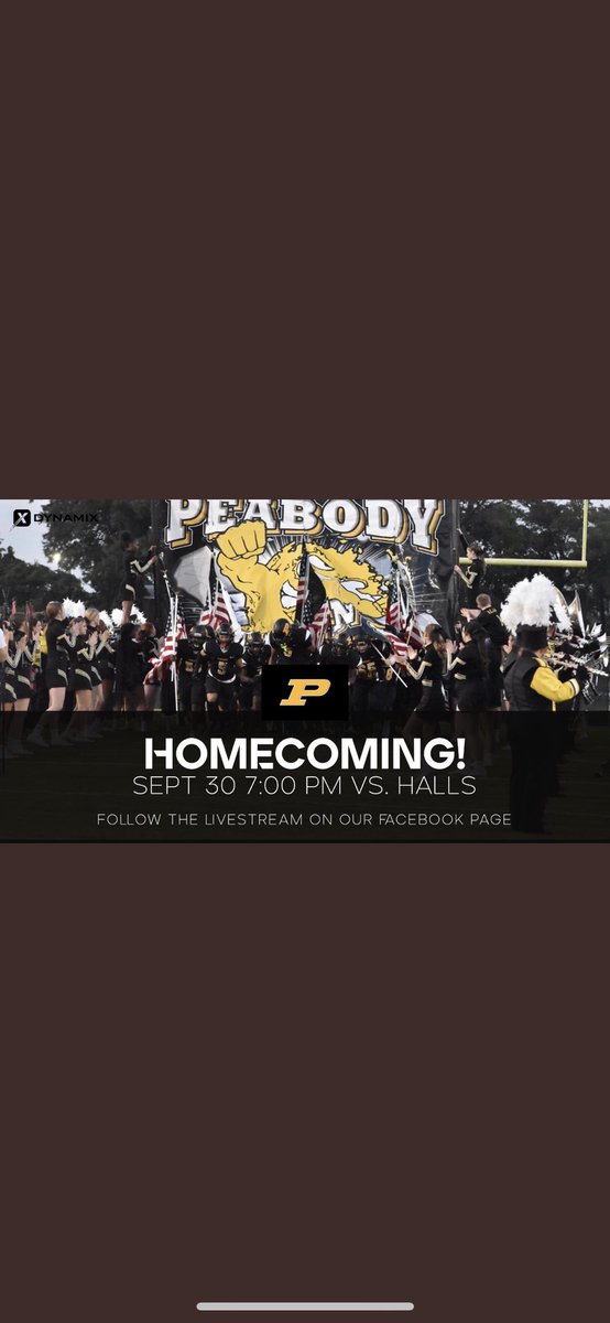 HOMECOMING! 

Your Tidemen are back at Walter Kilzer Stadium on Friday night! 

Kickoff at 7:00! 

#HOCO2022