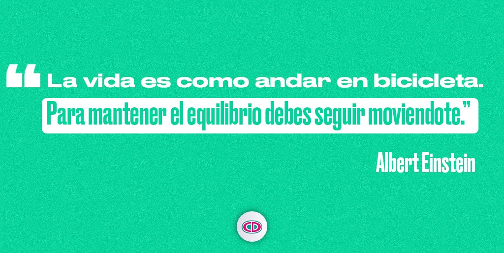 Nunca te detengas. Avanza siempre en busca de tu objetivo.

#HacerLasCosasBien