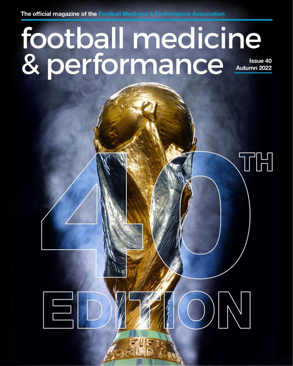 FMPA_Official's tweet photo. The World Cup special 40th edition of 'football medicine & performance' is out soon in print!
We have a unique opportunity to place an advert in this special edition to promote your products or services. More info: https://t.co/I7qvTjSbsC
#FMPA #Publication #Edition40 #Advert https://t.co/XJehUwK43K