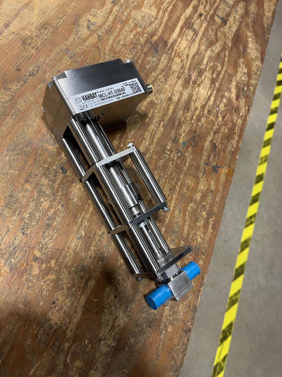 Hanbay_Inc's tweet photo. Steel sharpens Steel 
Control fluid at 600°F with Hanbay's stainless steel high temperature mounting kit
#Actuator #Valves #Swagelok #Metering #Precision https://t.co/KuZl06A3nR