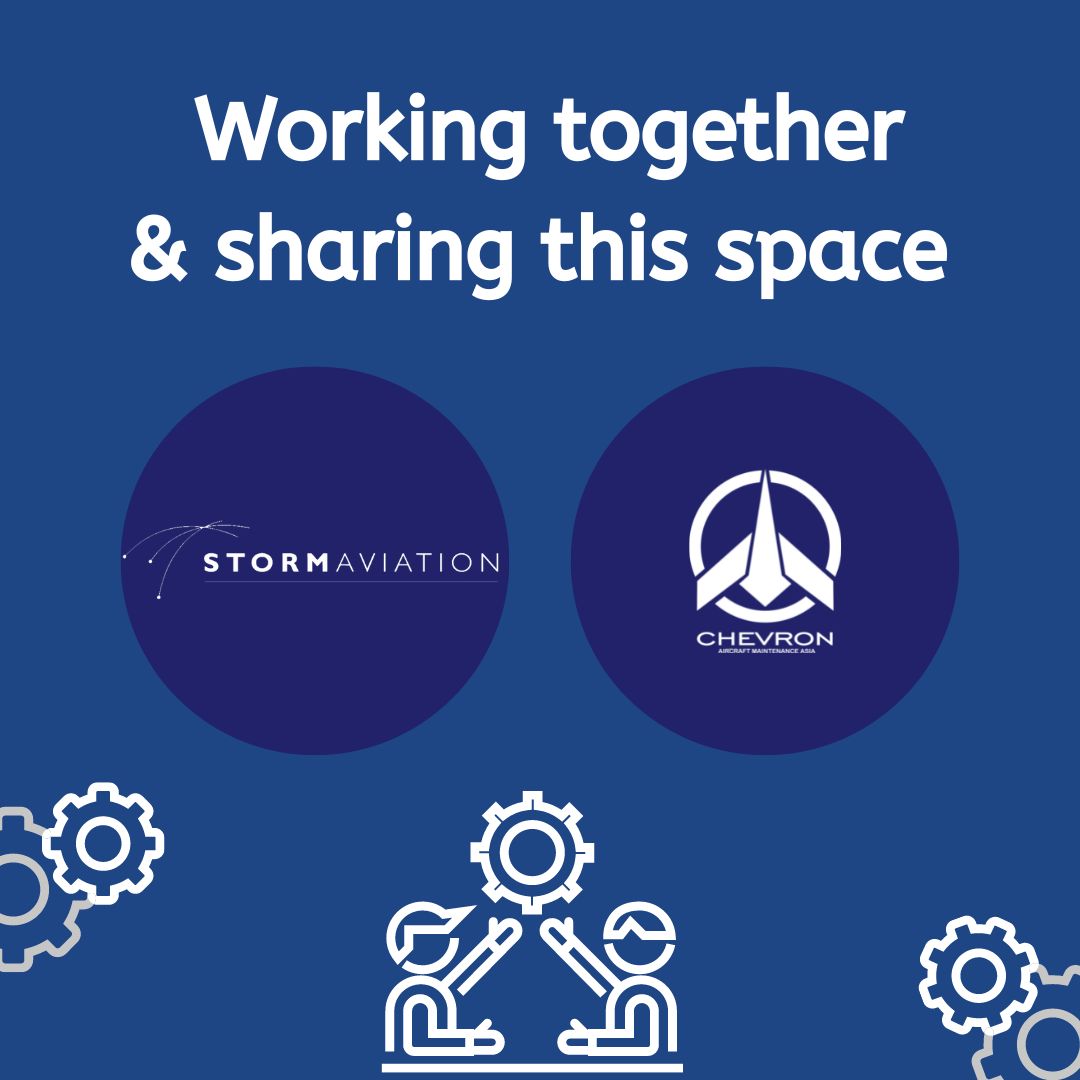 As Chevron Technical Services and Aircraft Maintenance continue to work closely with Storm Aviation, we will be sharing this space. Keep up to date with more insights, aviation news and company updates. #workingtogether #chevron #stormaviation #aircraftmaintenance #mro #aviation