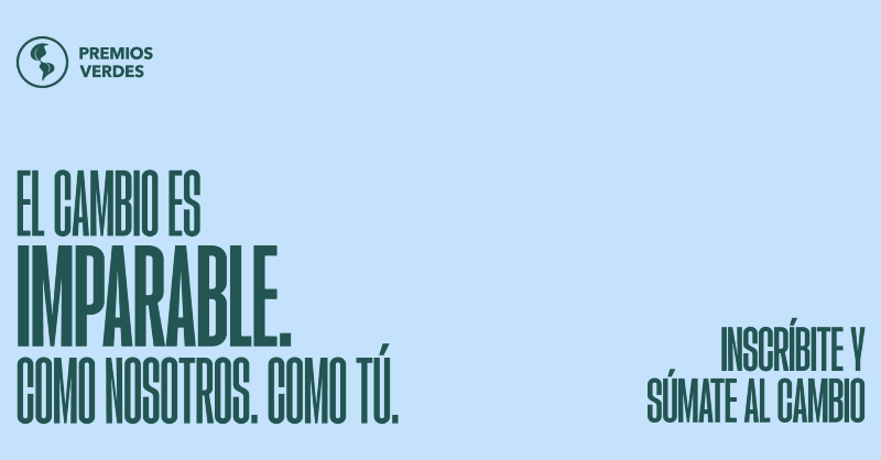 IMPAQTOec's tweet photo. ¿Tienes un proyecto social y ambiental que cambiará el mundo? 🤔
Inscríbelo de forma gratuita y súmate a la decima edición de
@premiosverdes.
💪 Porque el cambio es #imparable.
💪 Porque nosotros somos #imparables
#SomosElCambio #UnstoppableXEdition