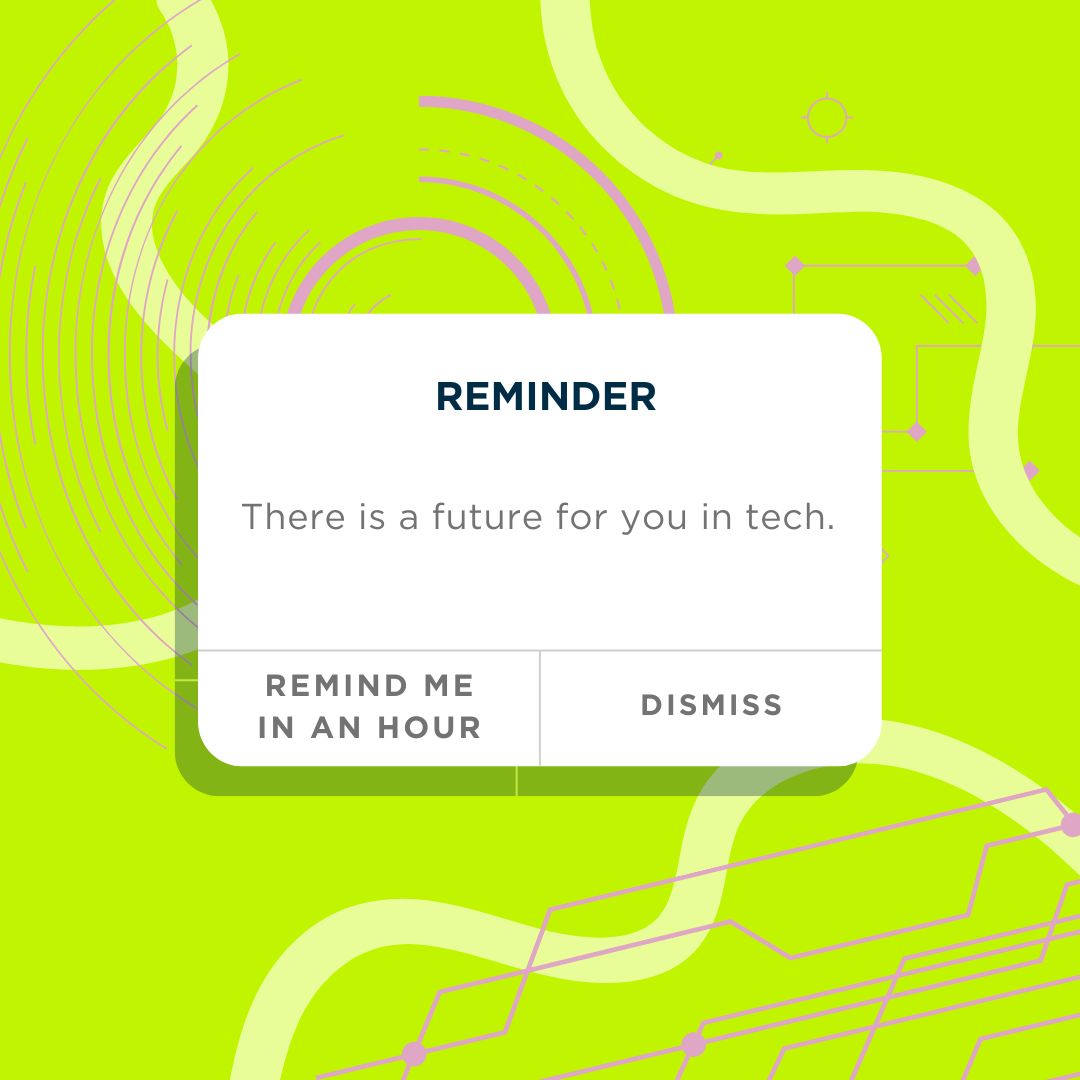 brkthrtechmia's tweet photo. Explore that future now. 
Lean on Break Through Tech Miami for support and guidance, today! 
#FIU #BreakThroughTechMiami #CEC #KFSCIS #WomenInComputing #Tech #Miami https://t.co/kJFykdzoUW