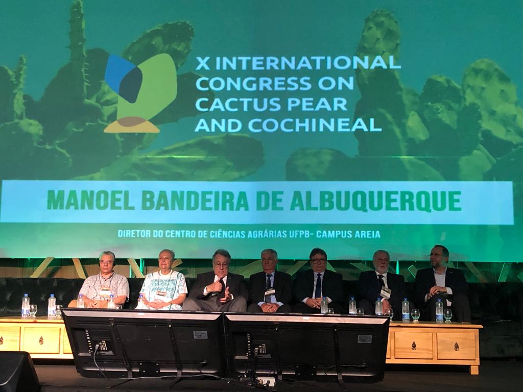 🔔#TODAY 
<a href="/ICARDA/">ICARDA</a>'s Dr. <a href="/mlouhaichi/">Mounir Louhaichi</a> Research Team Leader, at the X International Congress on Cactus Pear and Cochineal opening session <a href="/Cactus2022/">Cactus Congress 2022</a> 
📍 João Pessoa, Paraíba, Brazil, 
Stay tuned for more ICARDA's interventions!
⬇️
eventos.galoa.com.br/cipc-2022/page…
