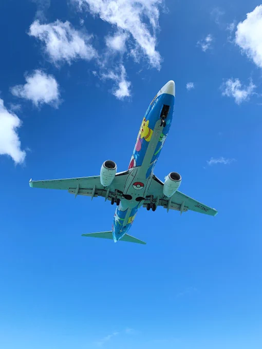 17ENDでちょうどピカチュウジェット見られたのよかった 