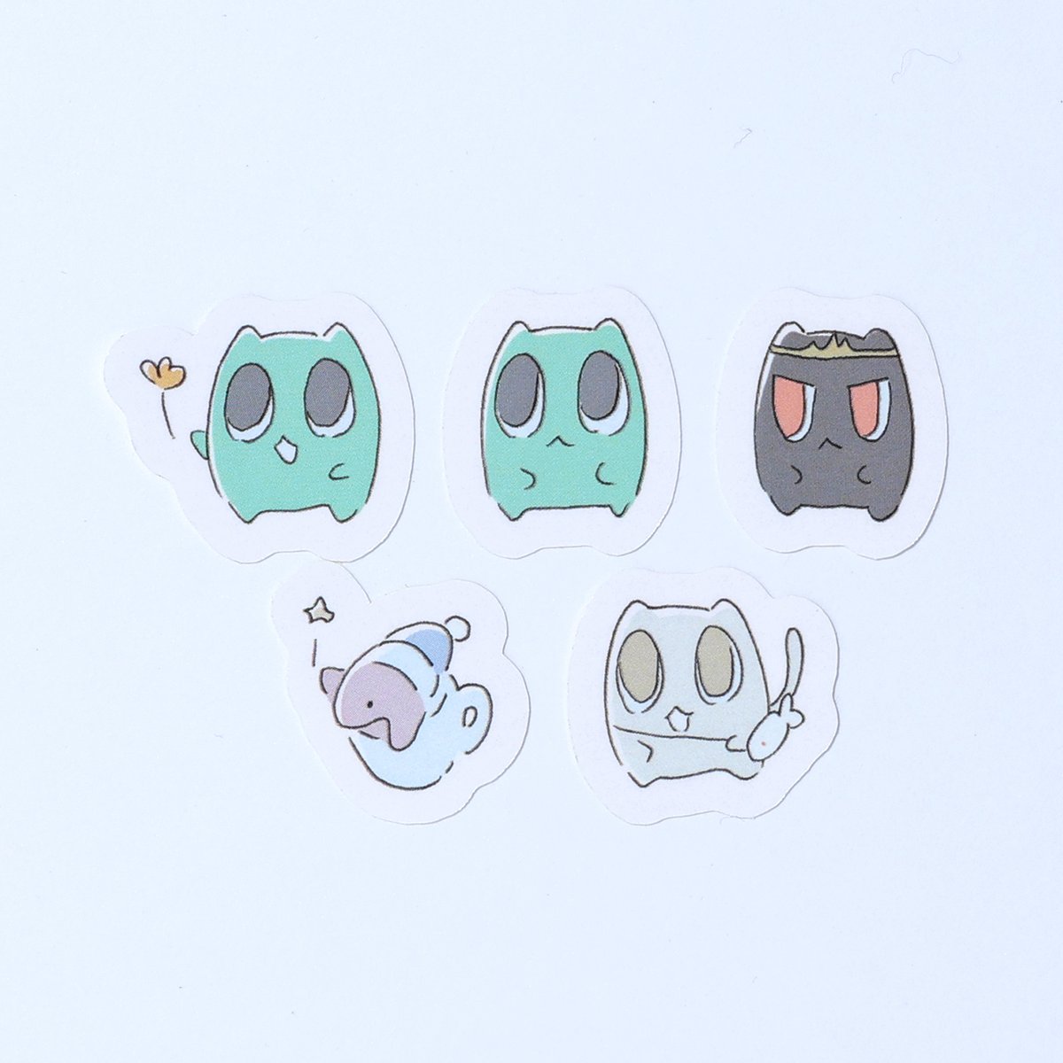 ヰ世界情緒展 グッズ紹介⑦】 ゴミダスフレークシール ヰ世界情緒本人