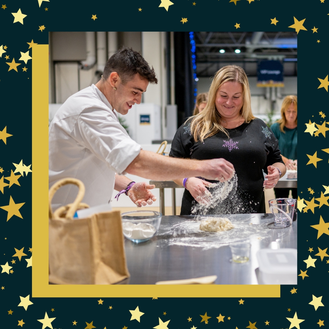 BBCGoodFoodShow's tweet photo. Getting hands-on couldn't be easier at the BBC Good Food Show Winter 2022! π
From mastering the art of sourdoughπ to delicious edible gifts and perfect Christmas cocktailsπΈ, the choice is yours... https://t.co/VgG8b4DvIY
#BBCGFSW #BBCGoodFoodShowWinter #BBCGoodFood https://t.co/f7toUQ0UG7