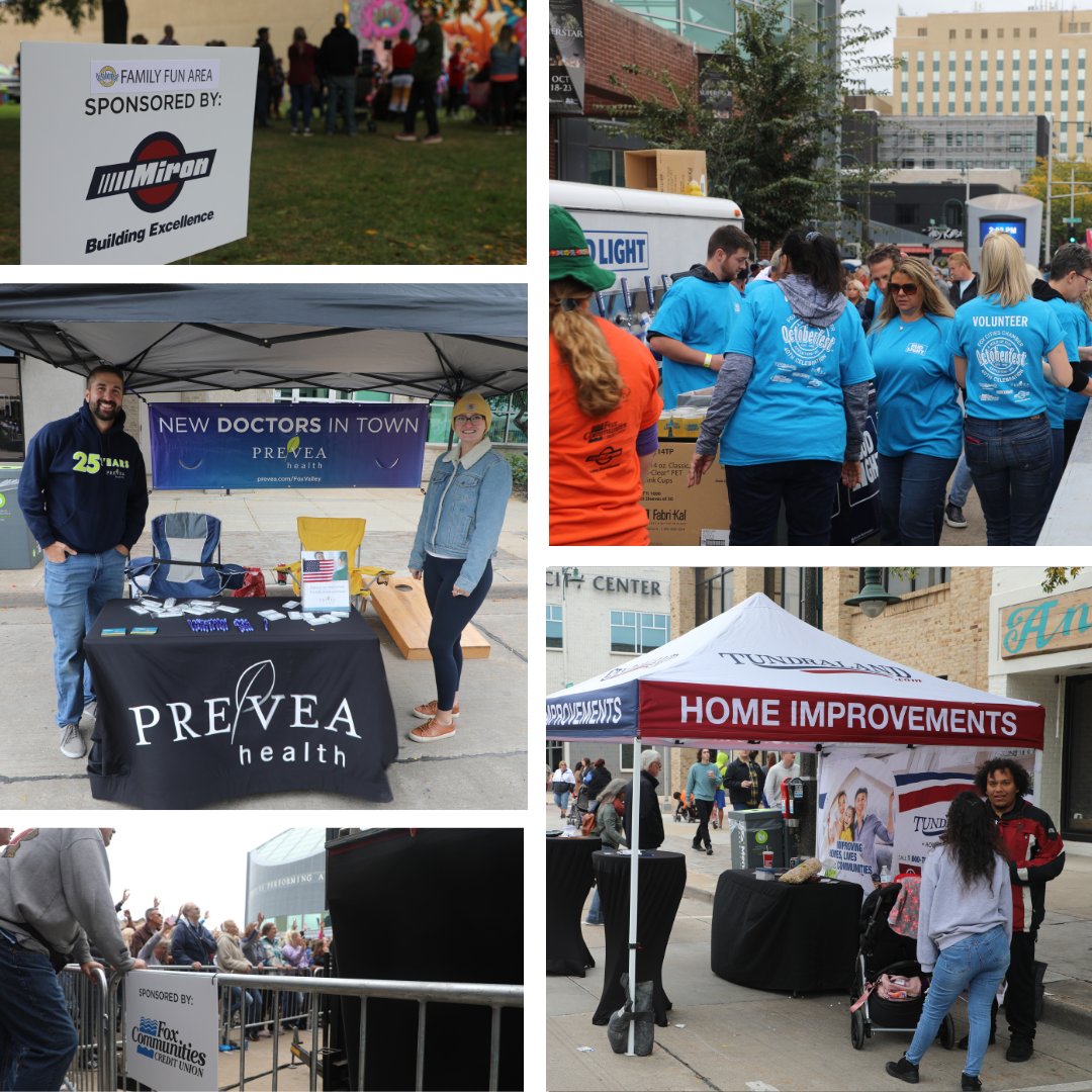 FoxCitiesChmbr's tweet photo. A HUGE thank you to the sponsors who helped us put on another amazing Octoberfest!

Presenting: @Prevea, @WIDistributors, @tundralandon41
Platinum Stager: @foxcu
Family Fun Area: @MironConstruct

#AppletonOctoberfest #AMileOfFun #DowntownAppleton #FoxCities #FoxCitiesChamber https://t.co/jGsheLDsfv