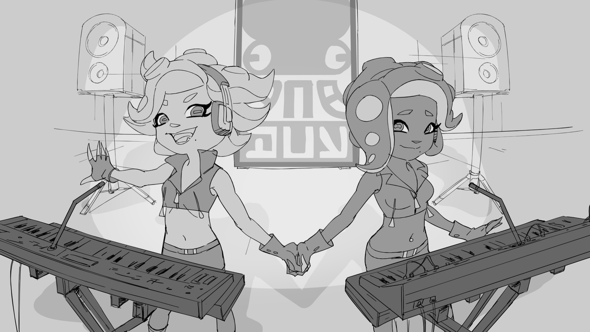 I am excited to share with you my Splatoon fan-made animatic, "Takotsubo Heartbeat," telling the story of Marina and her friend Sunny! (link in comments)
for related posts: #takotsuboheartbeat
for WIP's #takotsubowip2020
Thank you very much for following this project!