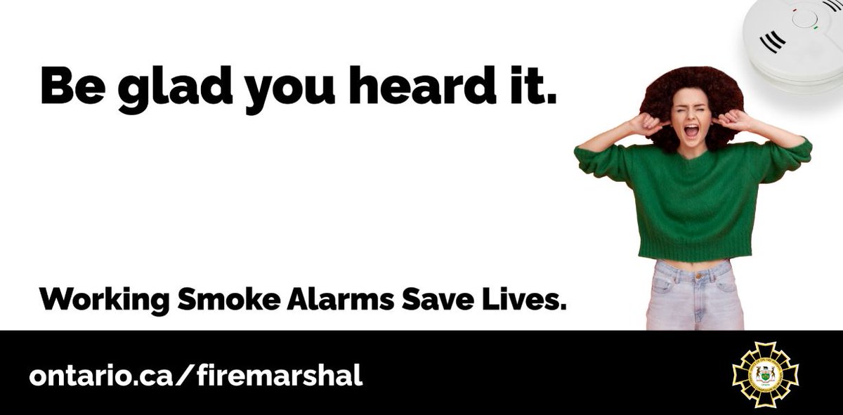 Be glad you heard it. Working smoke alarms save lives.