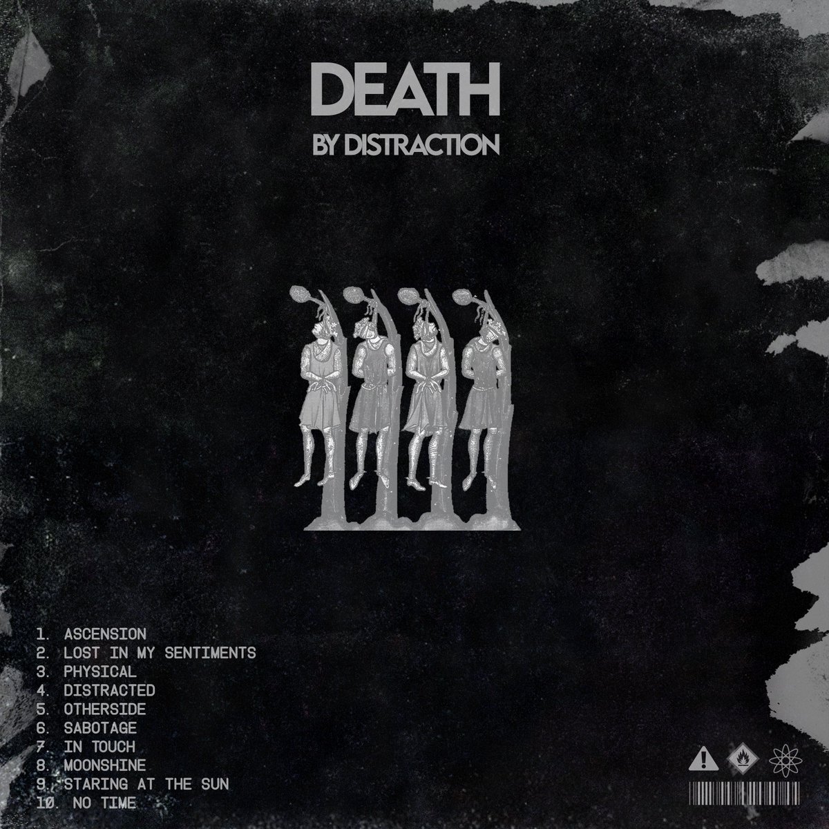 cdefffff's tweet image. official tracklist 😉 #albummode #deathbydistraction