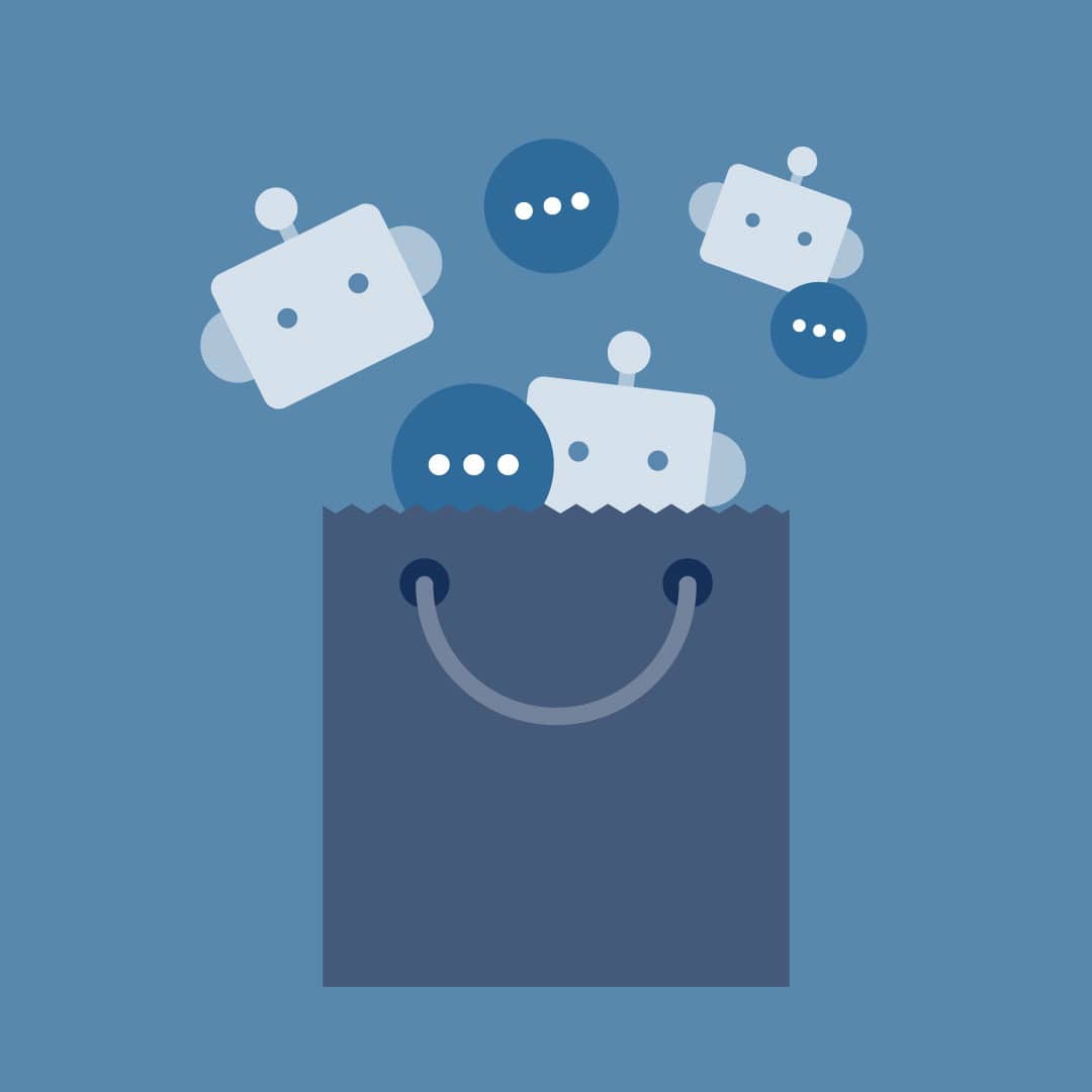 Les #chatbots offrent un service client pour votre boutique #Shopify sans besoin d’employé en direct. C’est comme un robot majordome, 24h/24, 7j/7. 🤖 Du chat à l’achat : faciliter les ventes grâce à un chatbot Shopify : ow.ly/S8SO50KC14y