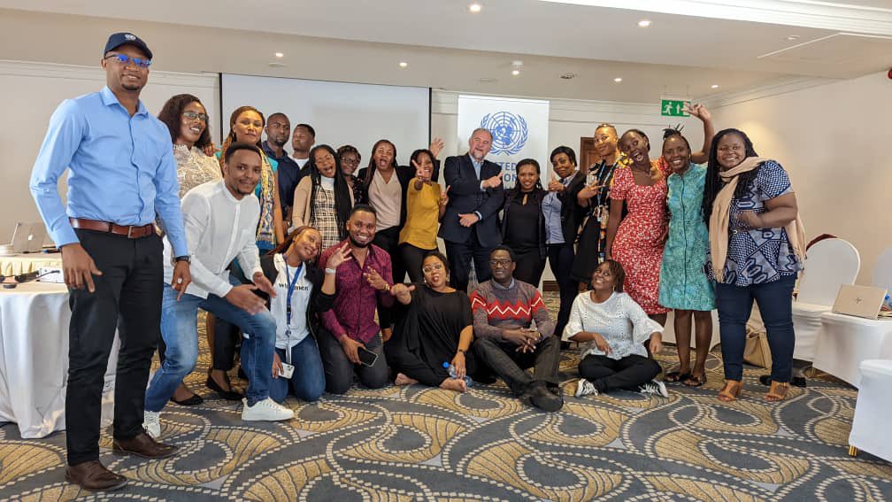 UNFPATanzania's tweet photo. United Nations Communications Group in Tanzania #UNCG 🇹🇿 as part of delivering as one is ready to communicate the results together & promote the #UNSCDF efficiently & effectively to achieve the 2030 Agenda for Sustainable Development and the national development goals.
#UNTZ https://t.co/DhXsTVUlRt