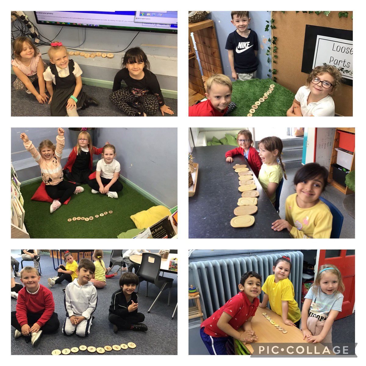 Holtonprimary's tweet photo. Blwyddyn Un have been fantastic at working together to order numbers today! Da iawn #HPSYear1! #HPSMathematics https://t.co/esQHkmNlyH
